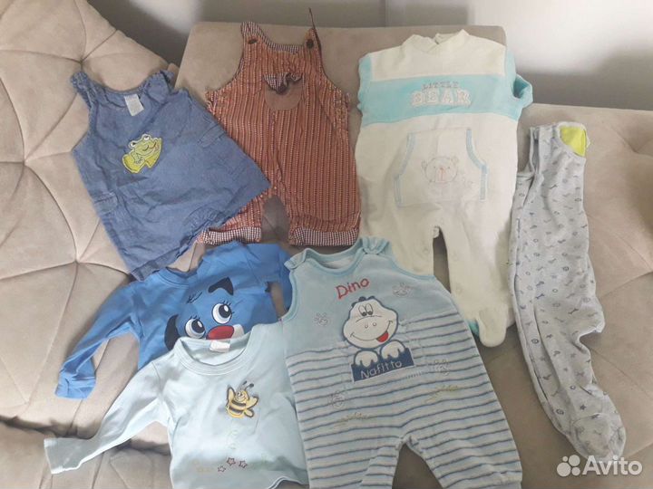 Вещи пакетом от 0-3мес