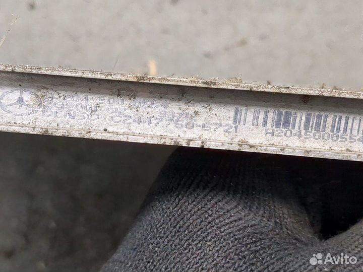 Радиатор кондиционера Mercedes C W204, 2012