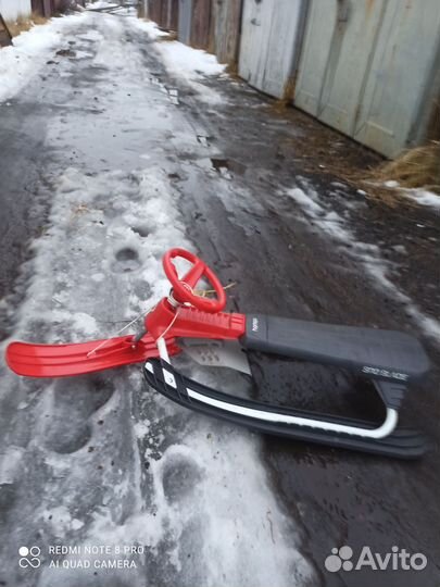 Детские зимние санки