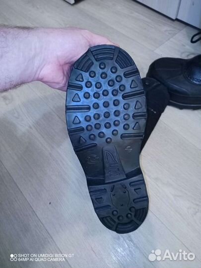 Сапоги зимние комбинированные