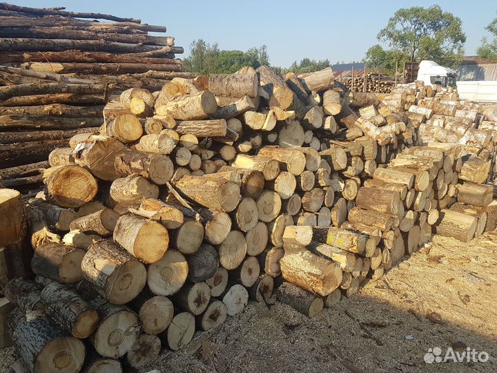 Дрова с доставкой самосвалом от 3м3