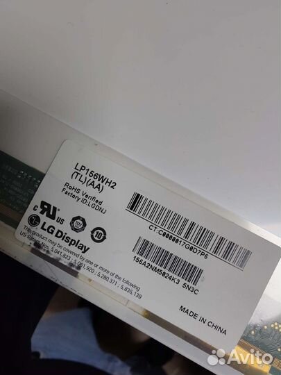 Матрица 15.6 40 pin