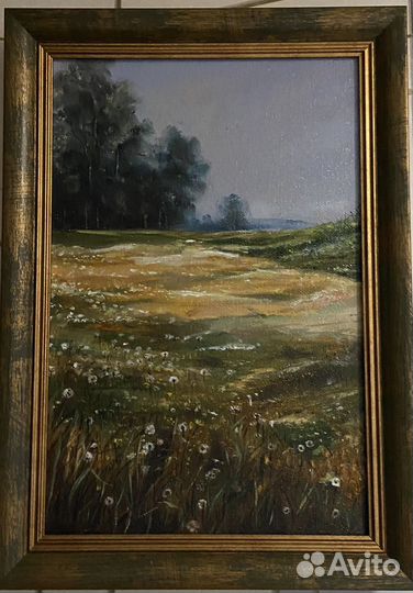 Картина маслом пейзаж