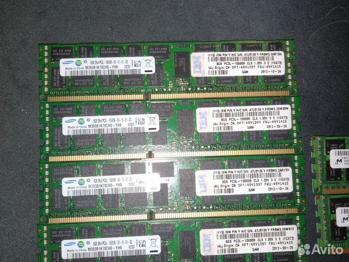Оперативная память ddr3 8 gb серверная