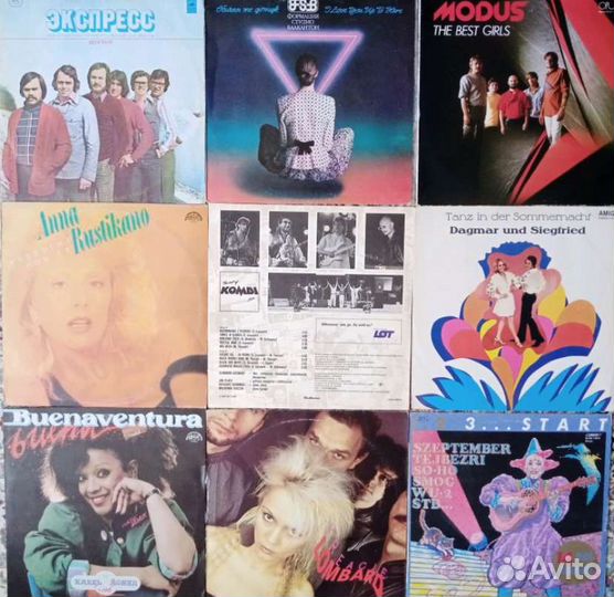 Виниловые пластинки