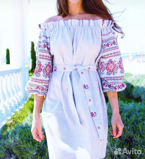 Русский народный сарафан женский