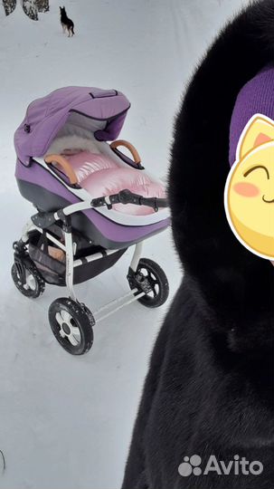 Коляска 3 в 1 компактная