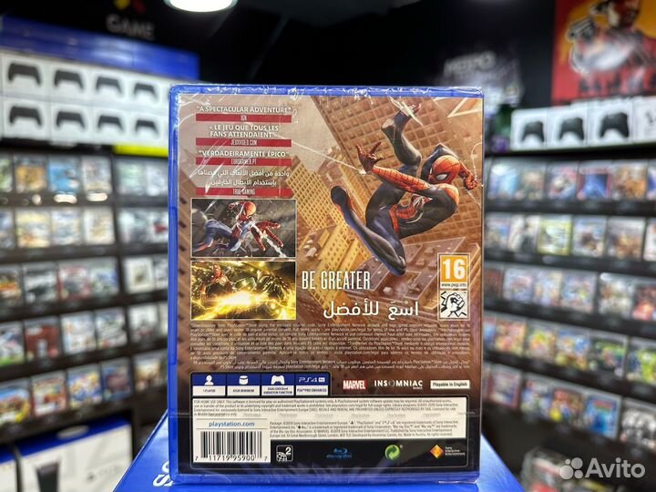 Игры для PS4: Marvel Человек-Паук Издание 
