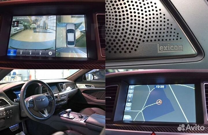 2023 SD нави Hyundai Genesis G80 Россия + Европа