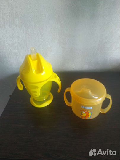 Поильник с трубочкой