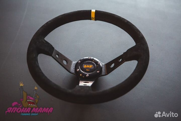 Спортивный руль OMP Corsica (замша)