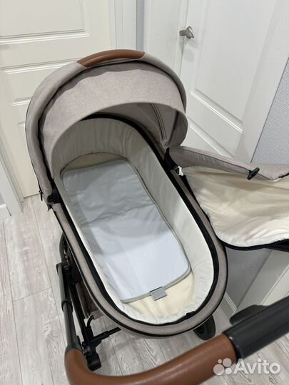 Коляска moon resea 3 в 1 + автолюлька maxi cosi