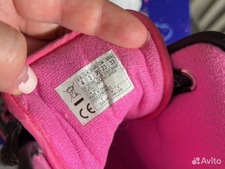 Scechers ботинки утепленные 36