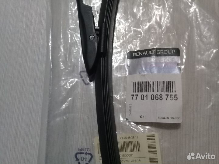 Щетка стеклоочистителя renault Kangoo II