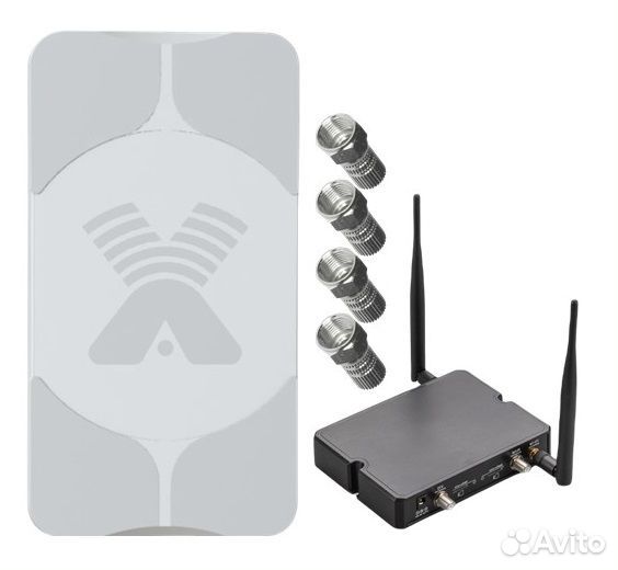 Комплект 4G интернета agata-2F mimo 2x2 / Kroks Rt