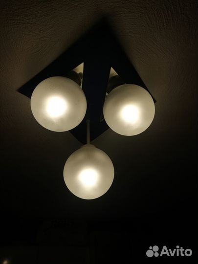 Светильник потолочный подвесной бу