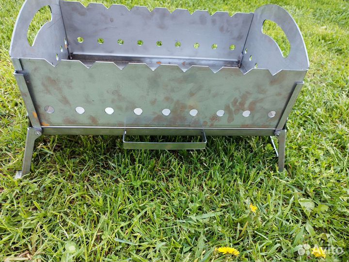 Мангал из нержавейки разборный