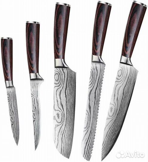 Набор кухонных ножей Spetime 5-Pieces Kitchen Knif