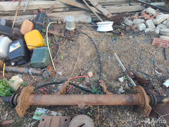 Ось прицепа камаз