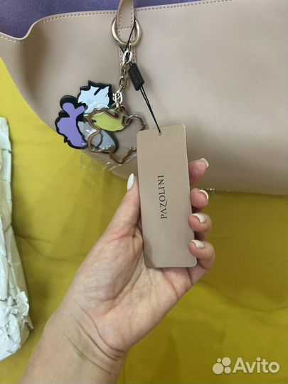 Сумка натуральная кожа carlo pazolini