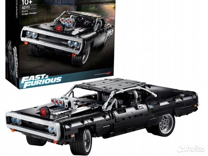 Lego technic dodge charger Доминика Торетто