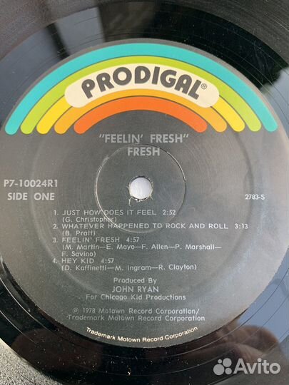 Пластинка feelin frash