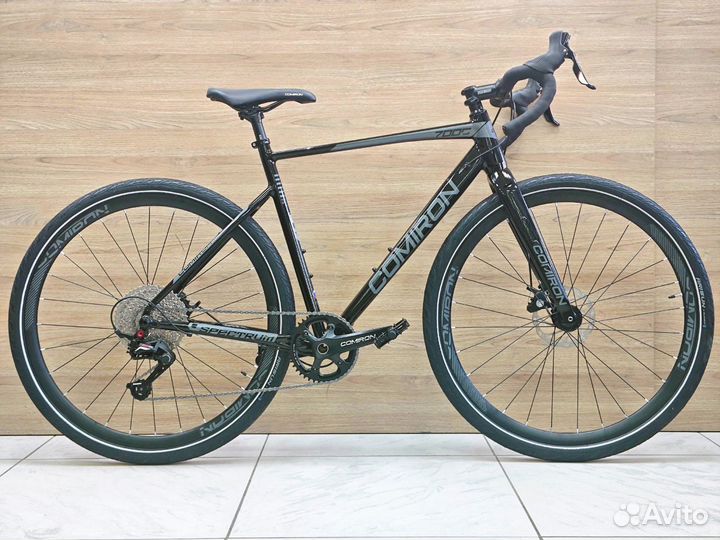 Крутой гравийник, вилка карбон. кассета 11 ск