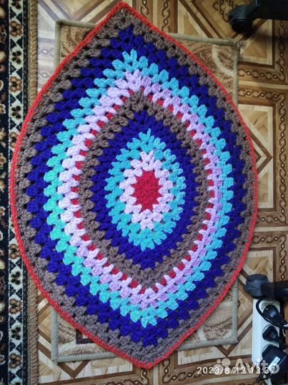 Вязанные коврики