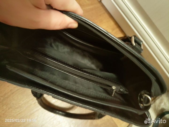 Кожаная сумка