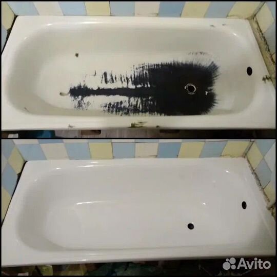 Реставрация ванн жидким акрилом