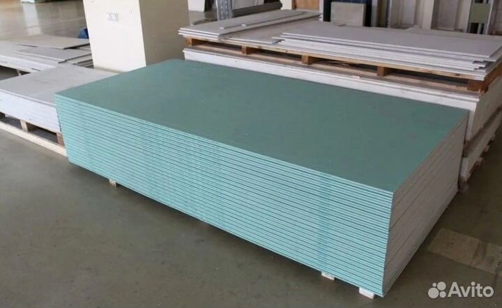 Гипсокартон новый