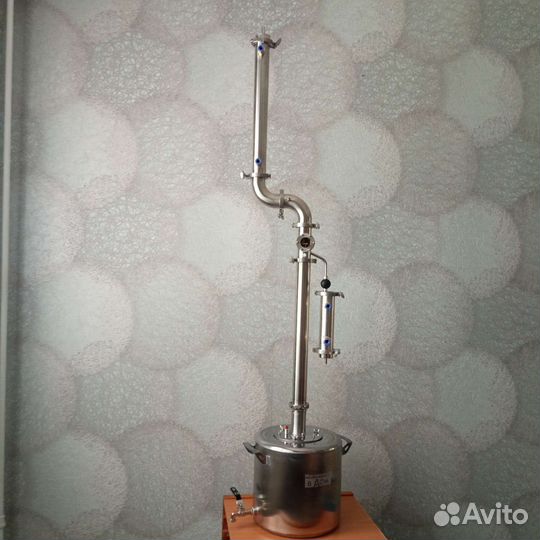 Ректификационная колонна 2 дюйма с баком 20 л