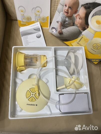 Молокоотсос medela swing flex электрический