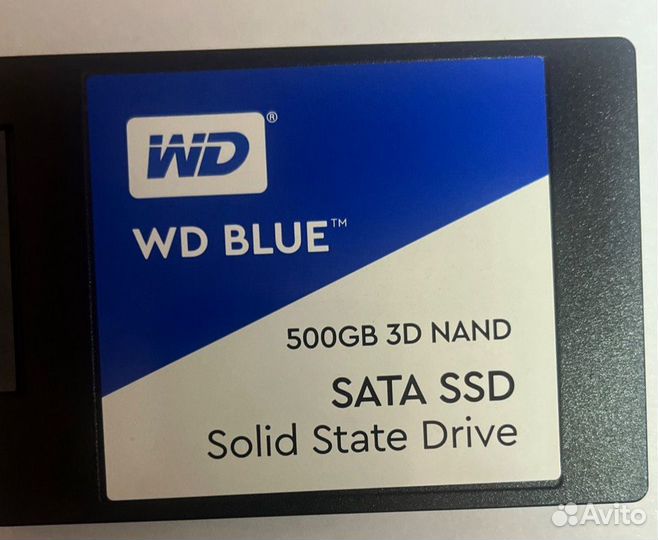 SSD на 500 GB от WD blue