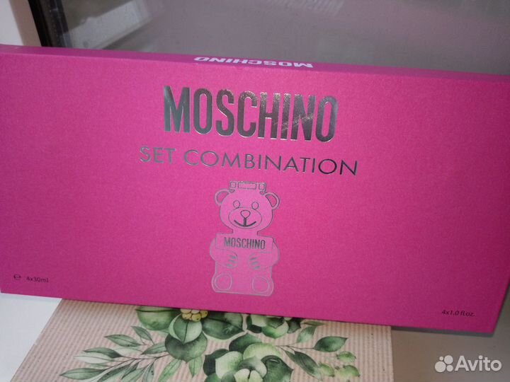Mosсhino.Большой подарочный набор 4х30мл-120ml.New