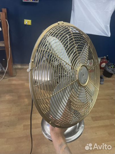 Вентилятор настольный мощный металлический