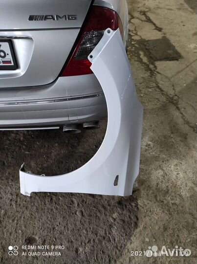 Левое крыло хундай Солярис 2