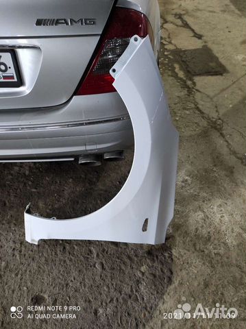 Левое крыло хундай Солярис 2