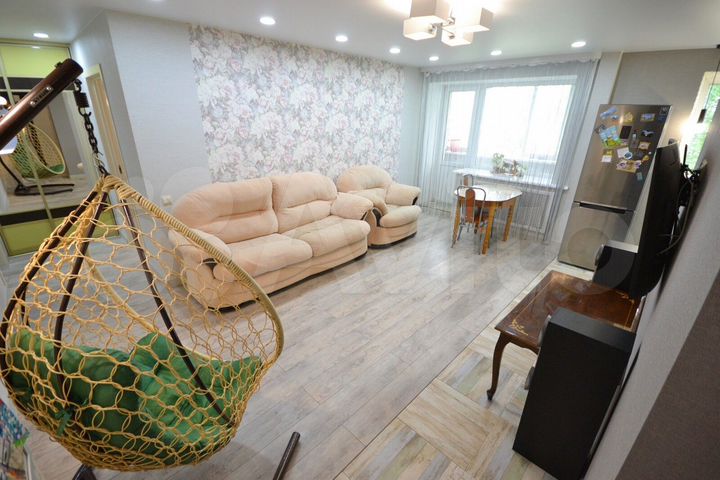 3-к. квартира, 57 м², 5/5 эт.