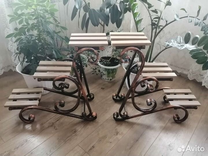 Цветочница на 3 горшка