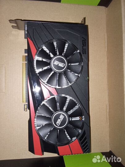 Видеокарта Asus GeForce GTX 1050ti expedition 4 gb