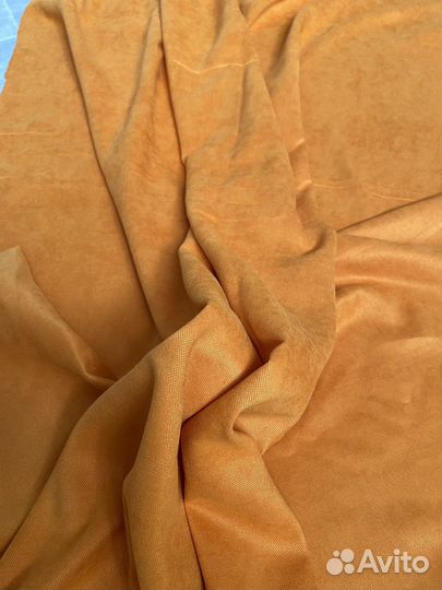 Интерьерная ткань бархат замша кожа
