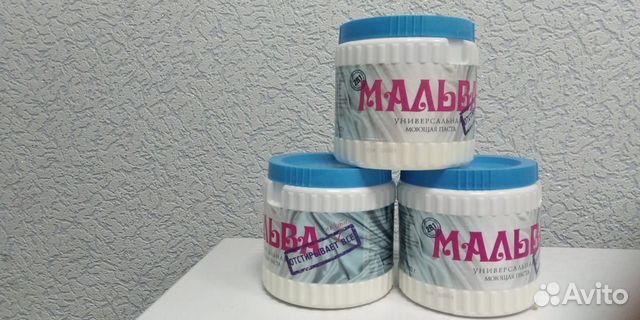 Паста моющая мальва