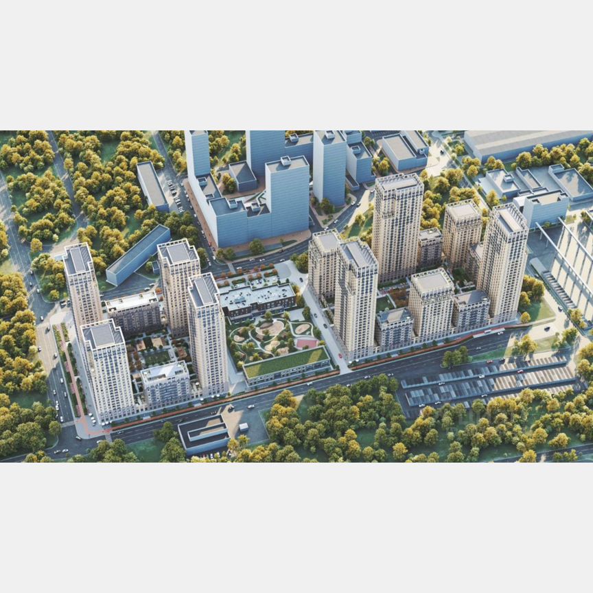 1-к. квартира, 52,7 м², 4/9 эт.