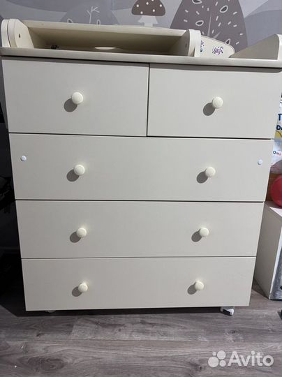 Комод детский с пеленальным столиком