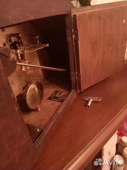 Часы каминные антикварные