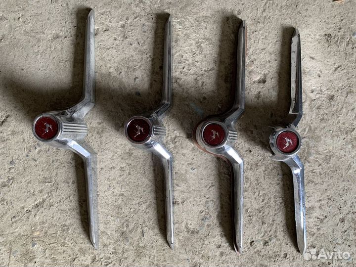 Птичка никель на багажник м21