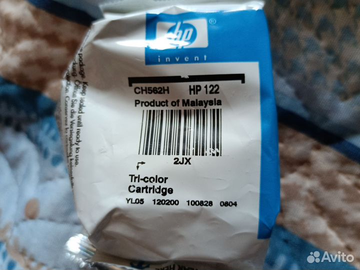 Картридж hp 122