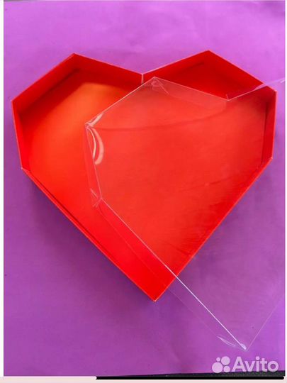 Подарочная коробка сердце