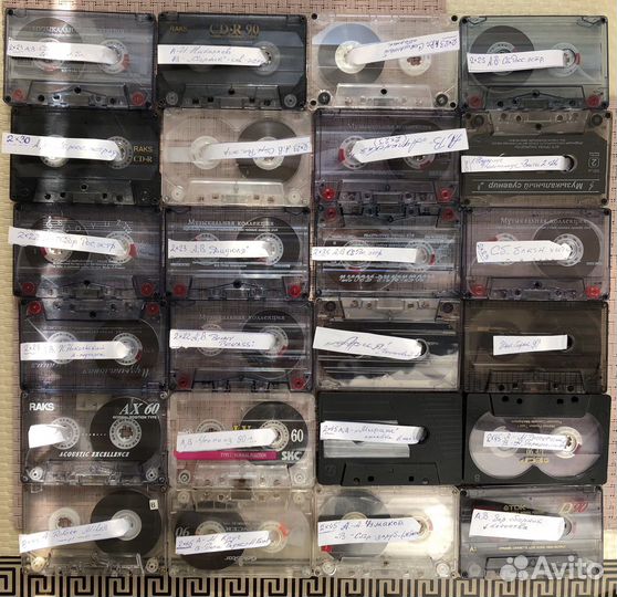 Аудиокассеты (ассортимент)